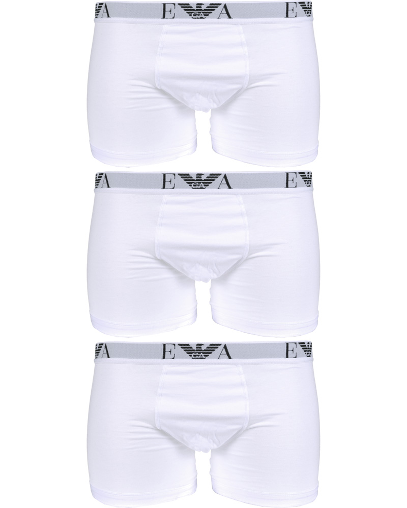 Homme | Sous-Vêtements Et Chaussettes | Emporio Armani | 3-Pack Long Leg White
