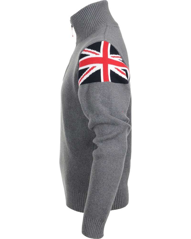Homme | Pulls Et Tricots | Henri-Lloyd | Henri Lloyd Alton Zip Graphite
