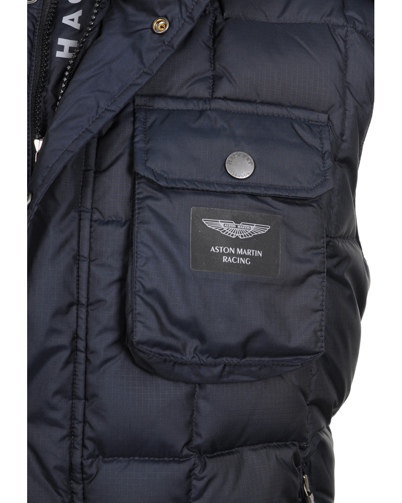 Homme | Manteaux Et Vestes | Hackett | Aston Martin Racing Gilet Midnight