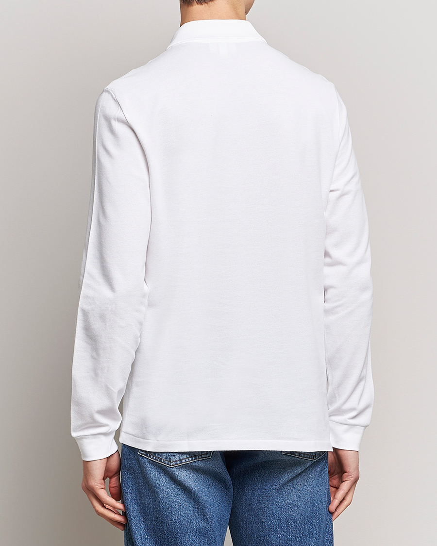 Heren | Polo's | Lacoste | Original Long Sleeve Polo Piké White