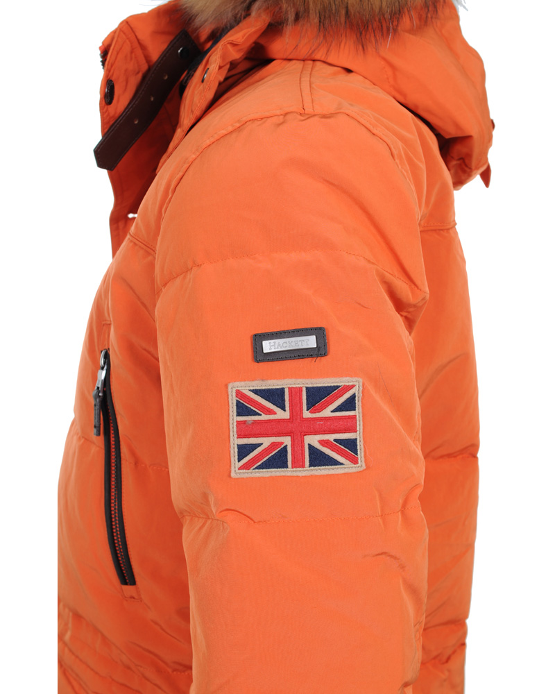 Homme | Manteaux Et Vestes | Hackett | Nevis Parka Orange