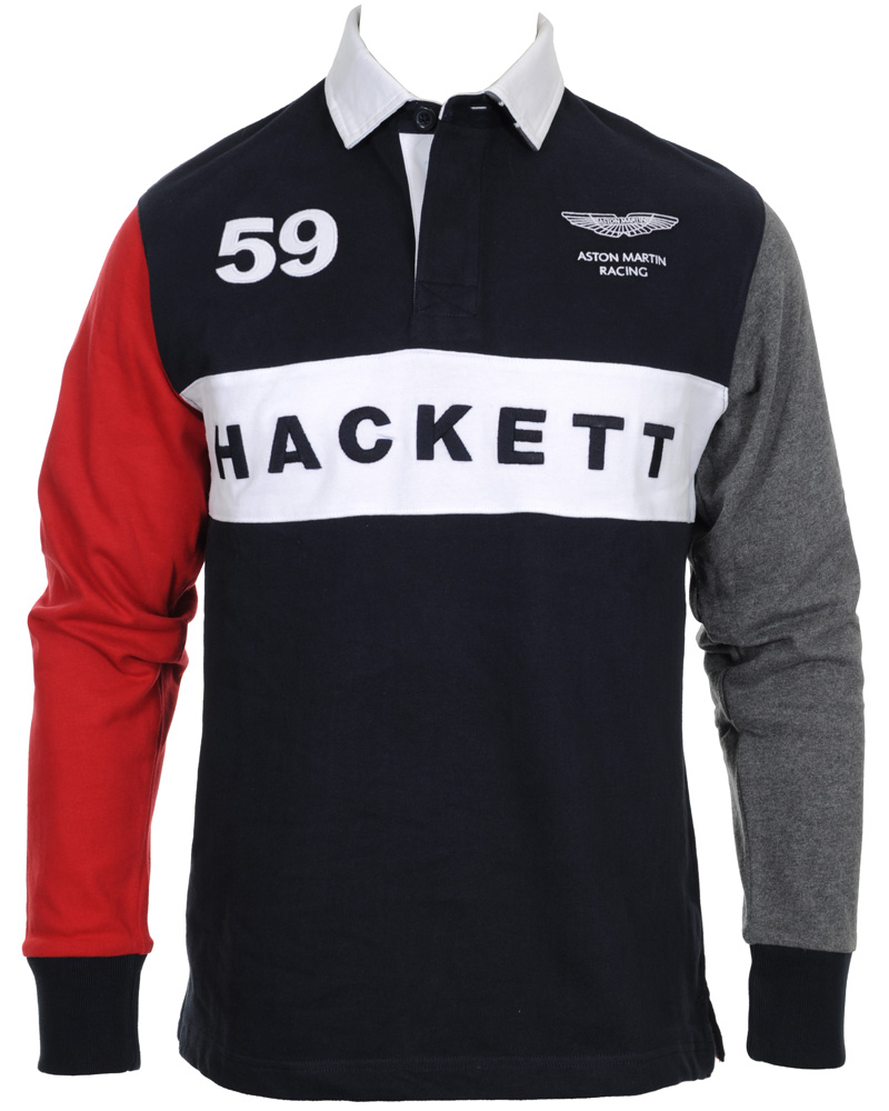 Heren | Truien | Hackett | Aston Martin Racing Rugby Navy