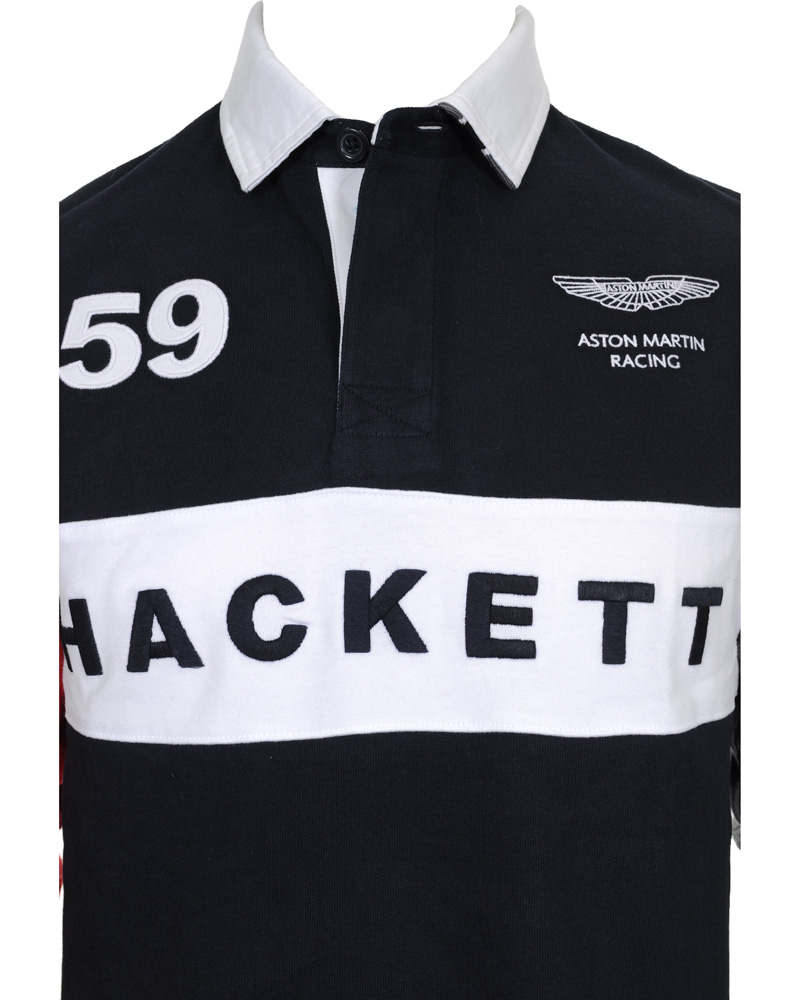 Heren | Truien | Hackett | Aston Martin Racing Rugby Navy