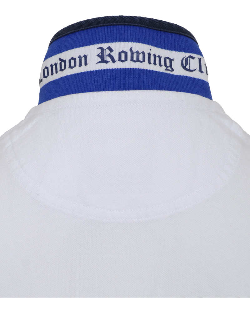 Homme | Polos | Hackett | London Rowing Club Polo White