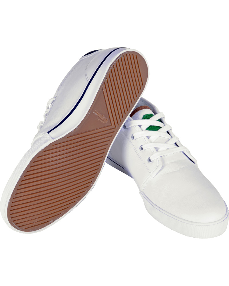 Homme | Lacoste Ampthill Tri Sneaker White Dark Blue | Lacoste | Ampthill Tri Sneaker White Dark Blue