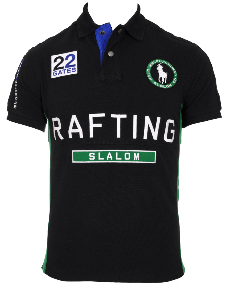 Homme | Polos | Polo Ralph Lauren | Custom Fit Polo Kayak Polo Black
