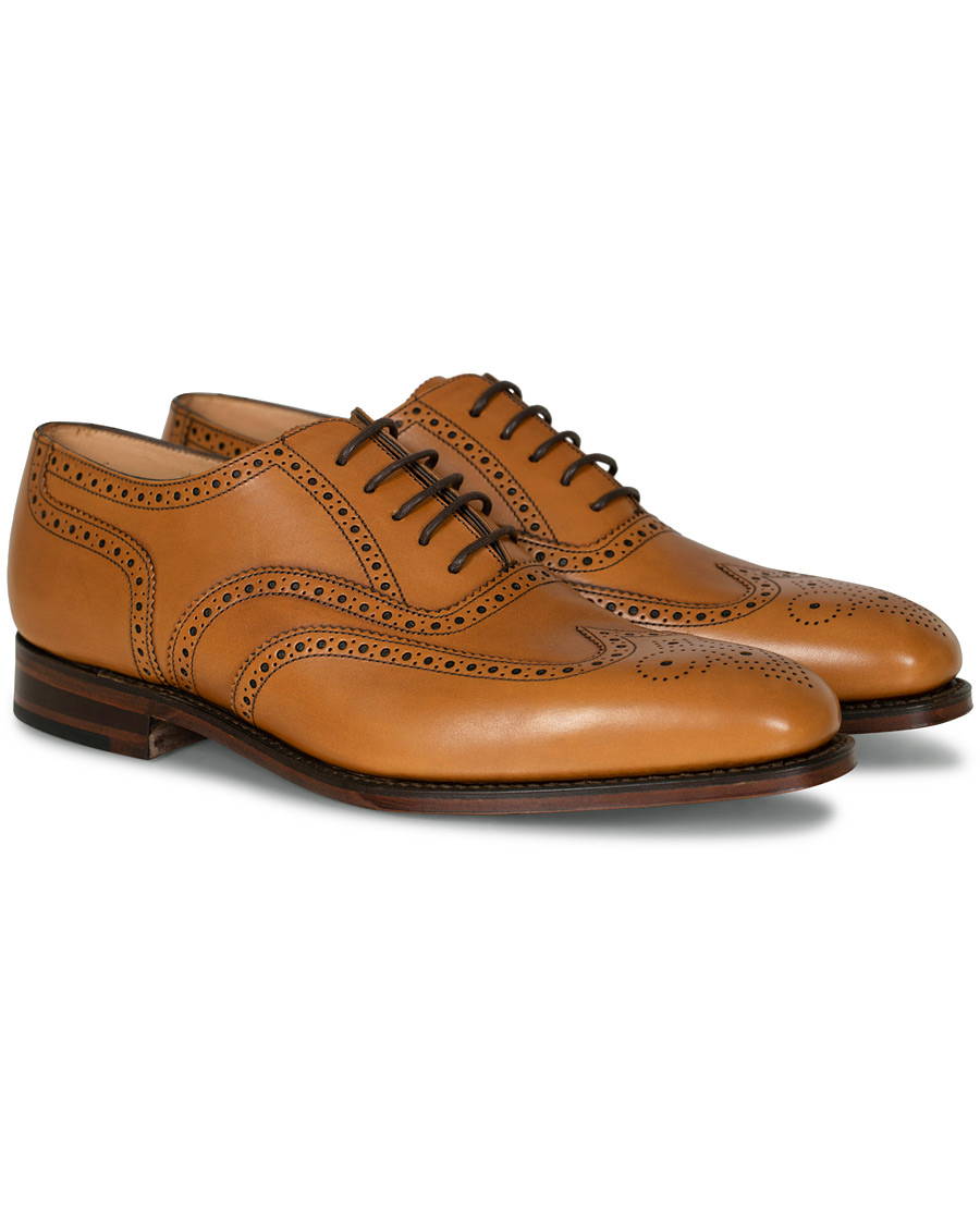Heren | Loake 1880 Buckingham Brogue Tan Burnished Calf | Loake 1880 | Buckingham Brogue Tan Burnished Calf