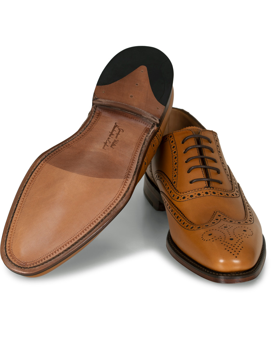 Heren | Loake 1880 Buckingham Brogue Tan Burnished Calf | Loake 1880 | Buckingham Brogue Tan Burnished Calf