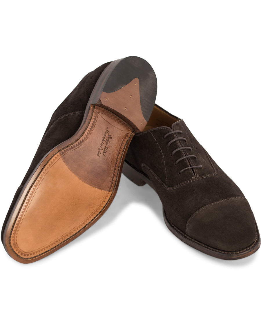 Homme | Loake 1880 Aldwych Oxford Dark Brown Suede | Loake 1880 | Aldwych Oxford Dark Brown Suede