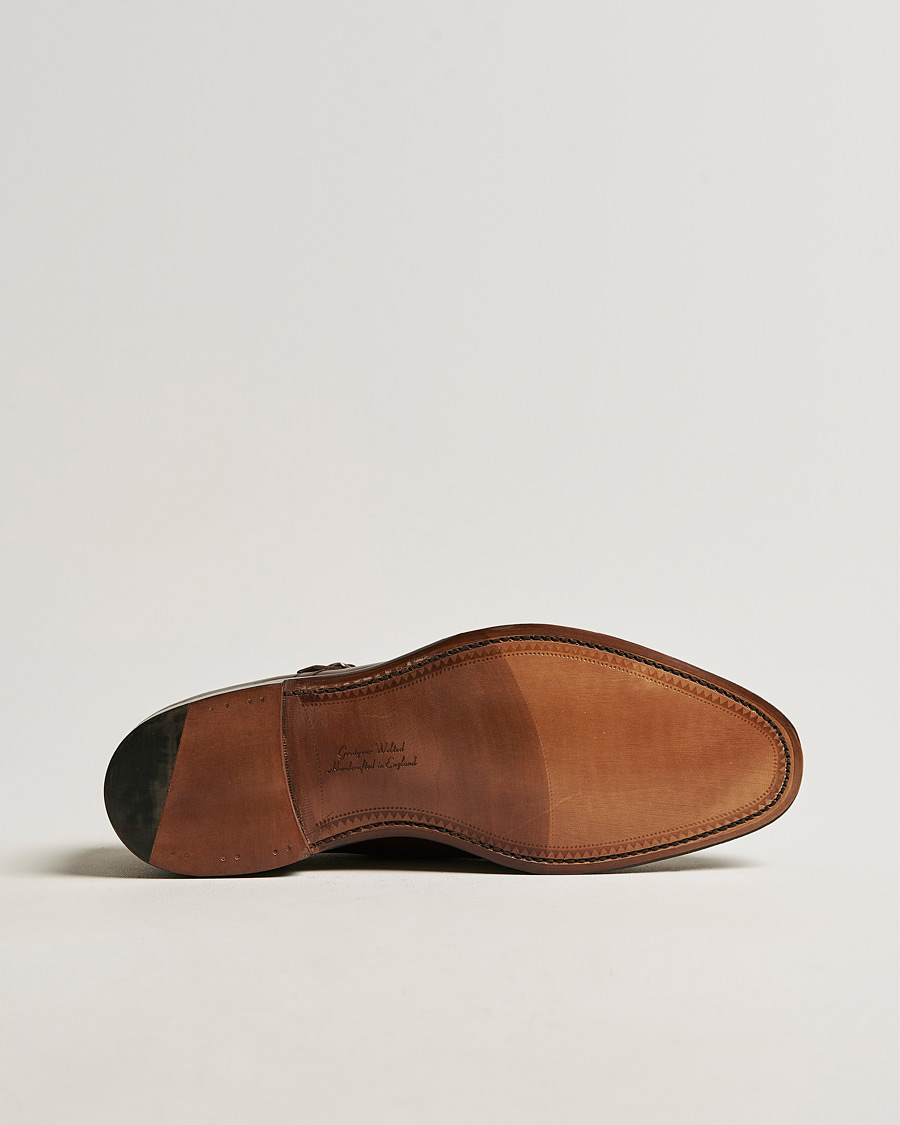 Homme | Loake 1880 Cannon Monkstrap Dark Brown Burnished Calf | Loake 1880 | Cannon Monkstrap Dark Brown Burnished Calf