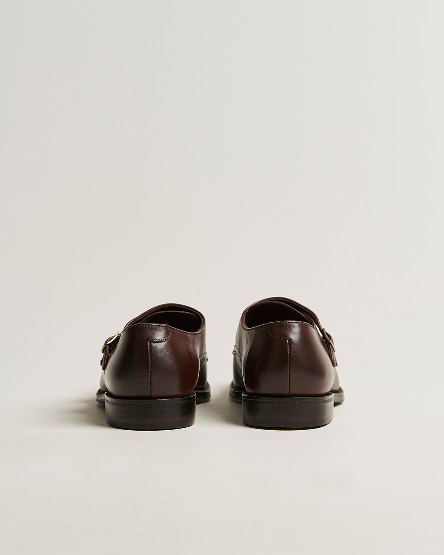Homme | Loake 1880 Cannon Monkstrap Dark Brown Burnished Calf | Loake 1880 | Cannon Monkstrap Dark Brown Burnished Calf