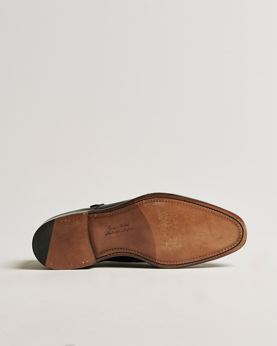 Heren | Gespschoenen | Loake 1880 | Cannon Monkstrap Black Calf