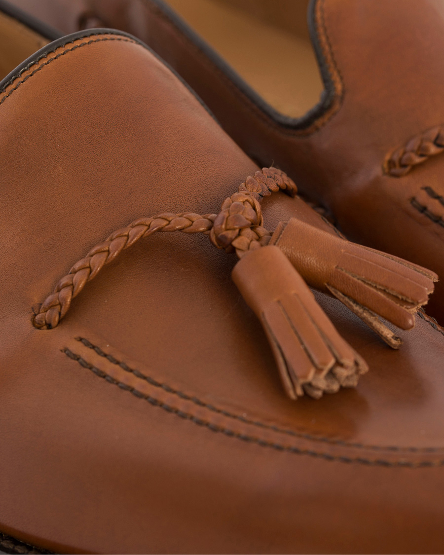 Homme | Loake 1880 Temple Loafer Brown Burnished Calf | Loake 1880 | Temple Loafer Brown Burnished Calf