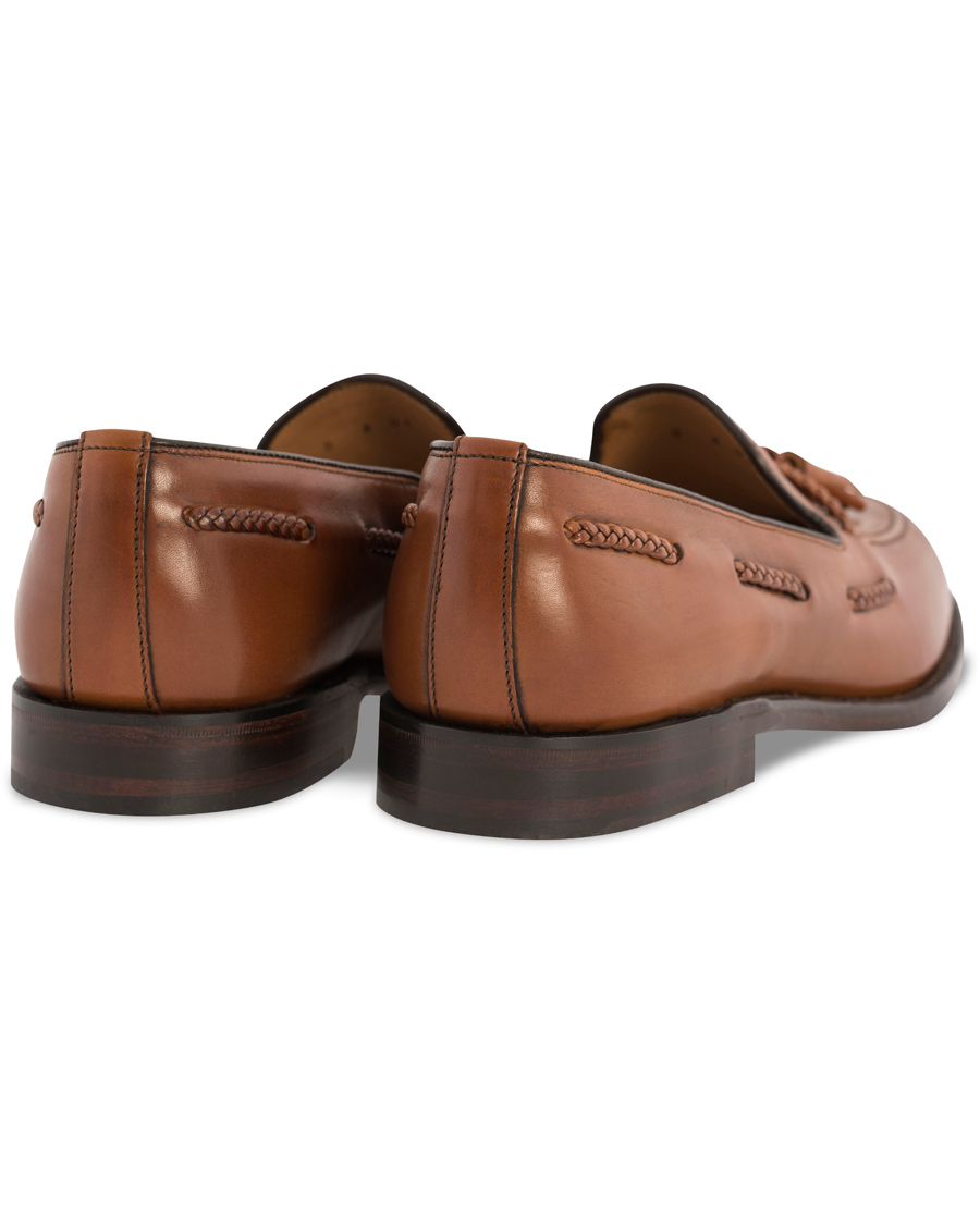 Homme | Loake 1880 Temple Loafer Brown Burnished Calf | Loake 1880 | Temple Loafer Brown Burnished Calf