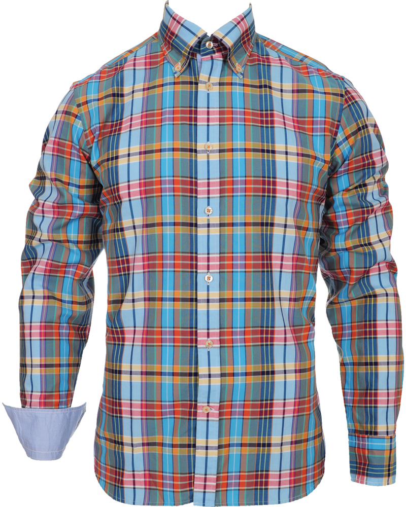 Homme | Chemises | Stenströms | Skjorta Slim Sport Multi