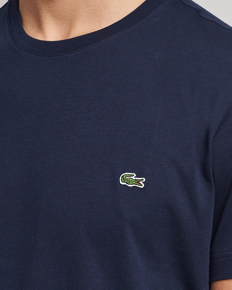 Homme | T-shirts | Lacoste | Crew Neck T-Shirt Navy
