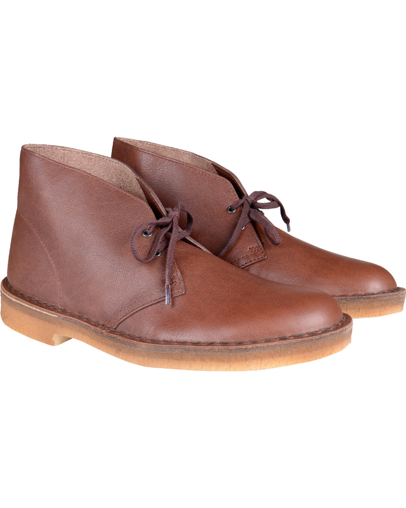 Heren | Clarks Originals Leather Desert Boot Brown | Clarks Originals | Leather Desert Boot Brown