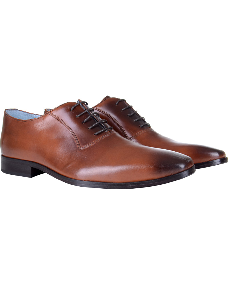 Homme | Tiger of Sweden David 01 Oxford Cognac | Tiger of Sweden | David 01 Oxford Cognac