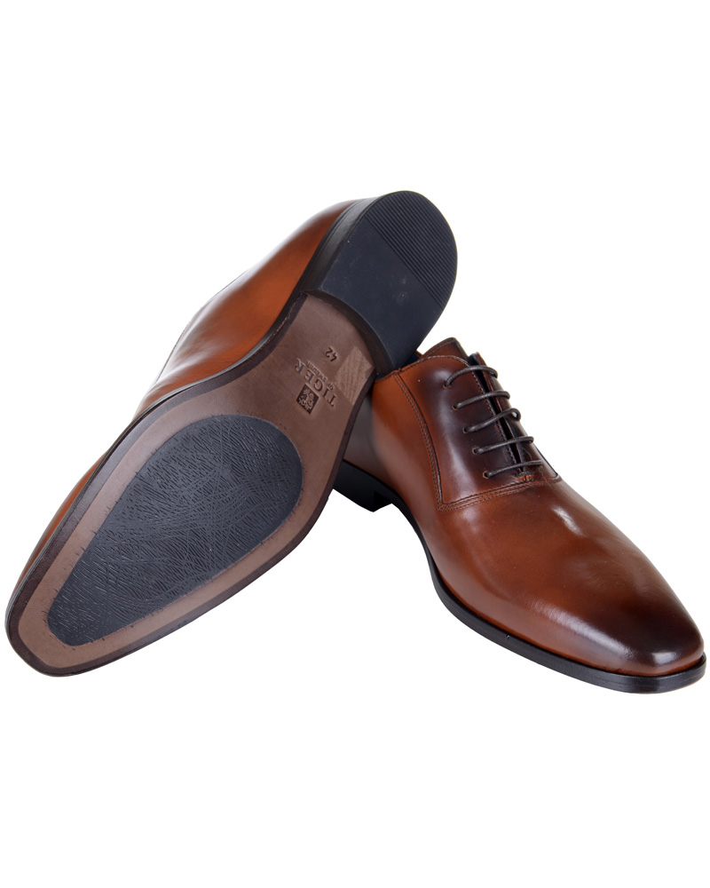 Homme | Tiger of Sweden David 01 Oxford Cognac | Tiger of Sweden | David 01 Oxford Cognac