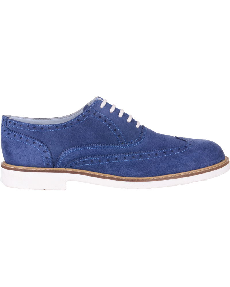 Homme | Tiger of Sweden Leon 54 Brogue Blue | Tiger of Sweden | Leon 54 Brogue Blue