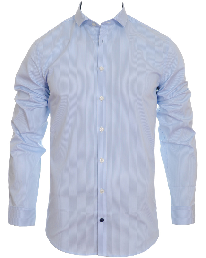 Homme | Chemises | Tiger of Sweden | Thornie Stripe Light Blue