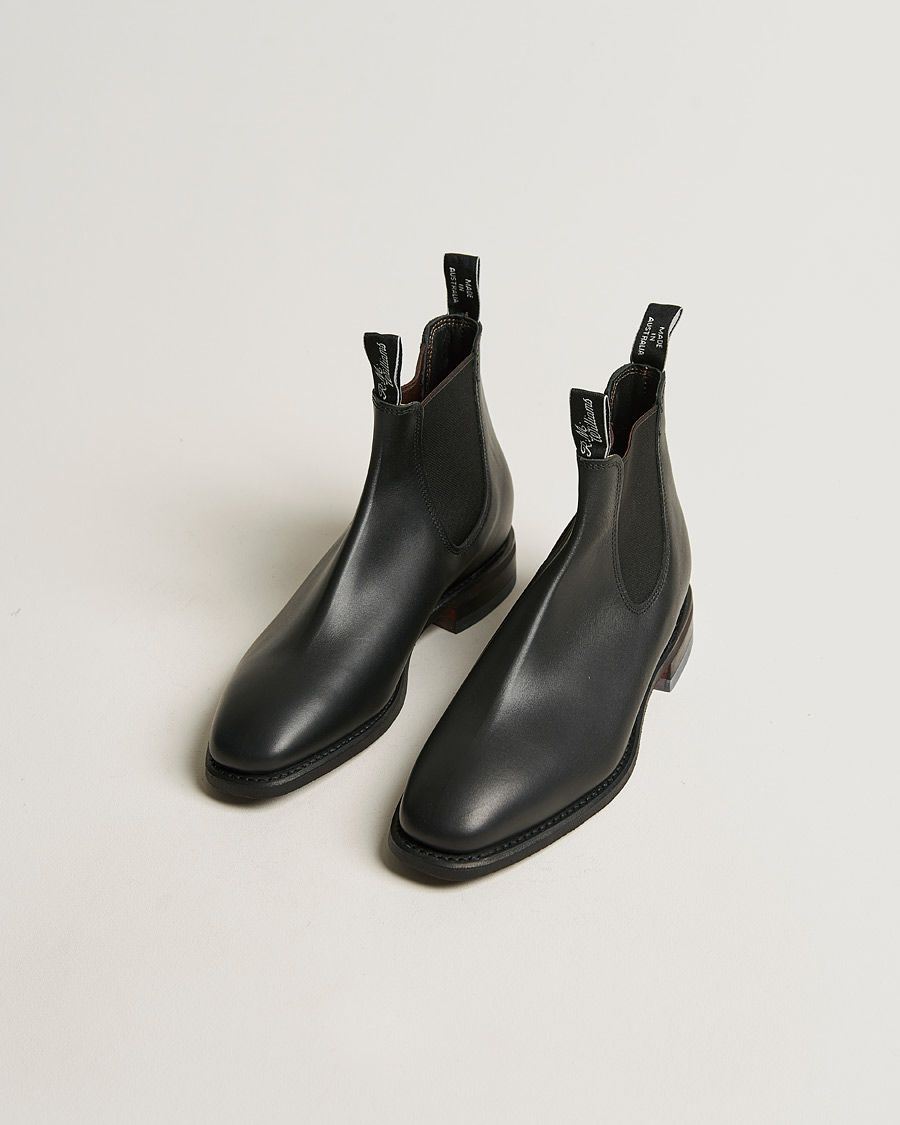 Heren | R.M.Williams Blaxland G Boot Yearling Black | R.M.Williams | Blaxland G Boot Yearling Black