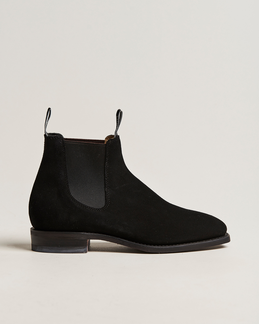Homme | R.M.Williams Blaxland G Boot Suede Black | R.M.Williams | Blaxland G Boot Suede Black
