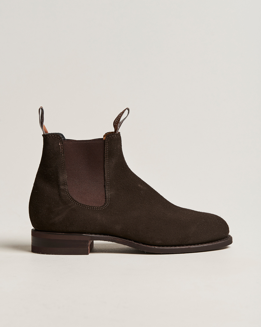 Homme | R.M.Williams Wentworth G Boot Chocolate Suede | R.M.Williams | Wentworth G Boot Chocolate Suede