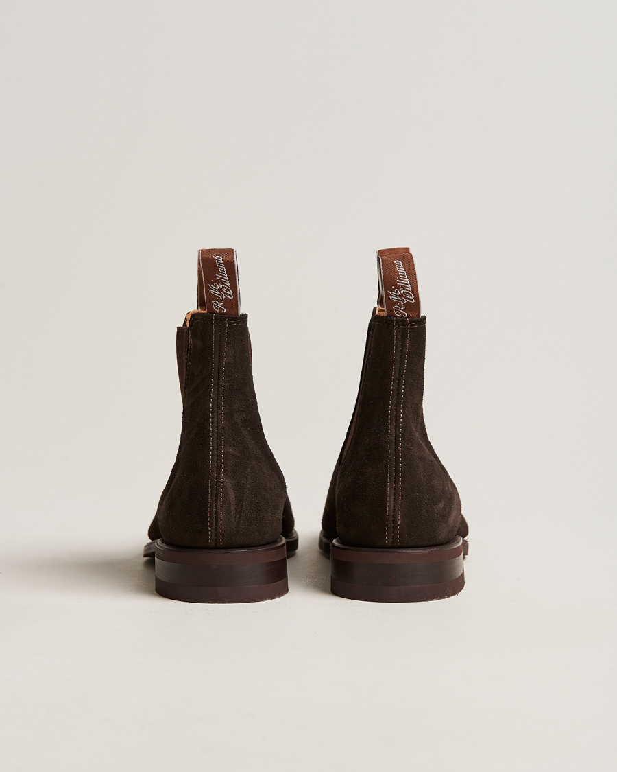 Homme | R.M.Williams Wentworth G Boot Chocolate Suede | R.M.Williams | Wentworth G Boot Chocolate Suede
