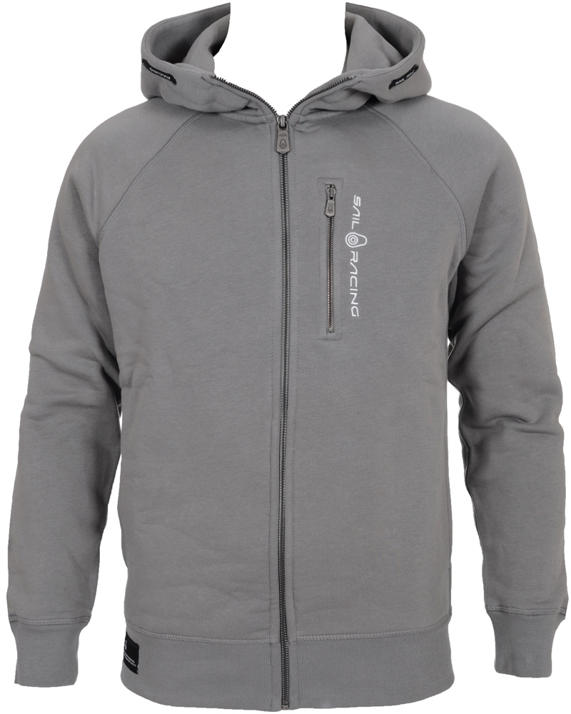 Heren | Truien | Sail Racing | SR Zip Hood Dark Grey