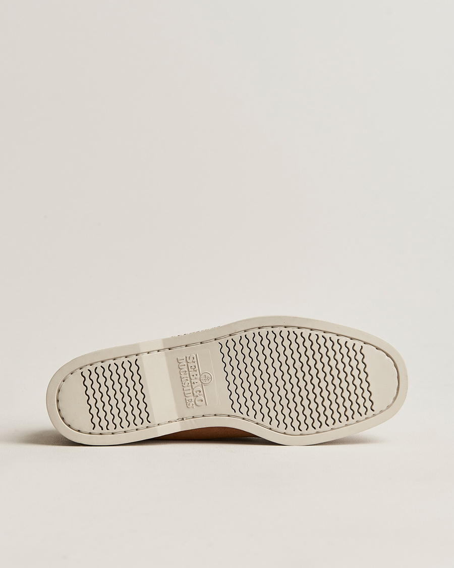 Heren | Bootschoenen | Sebago | Docksides Nubuck Boat Shoe Brown