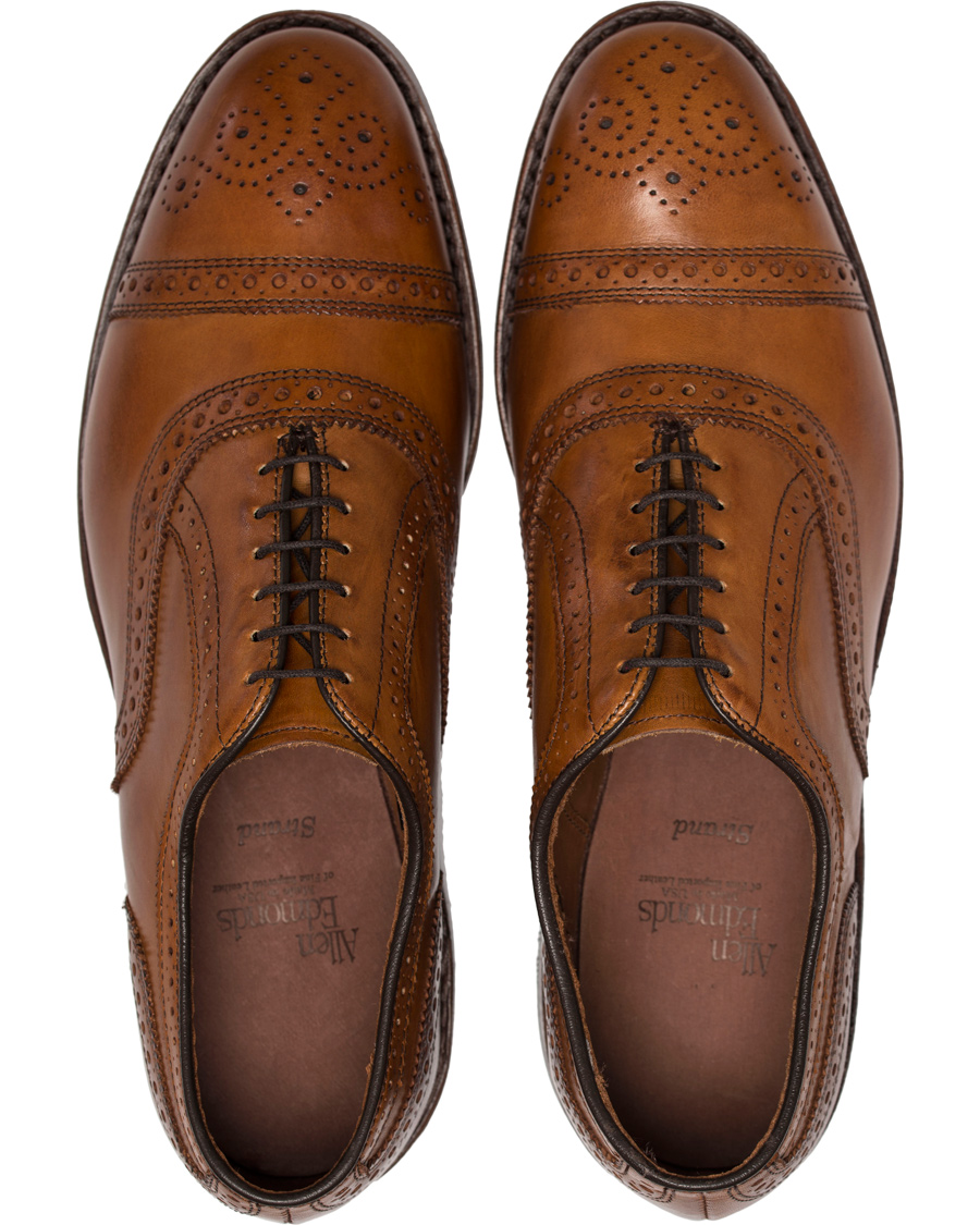 Homme | Allen Edmonds Strand Brogue Walnut | Allen Edmonds | Strand Brogue Walnut