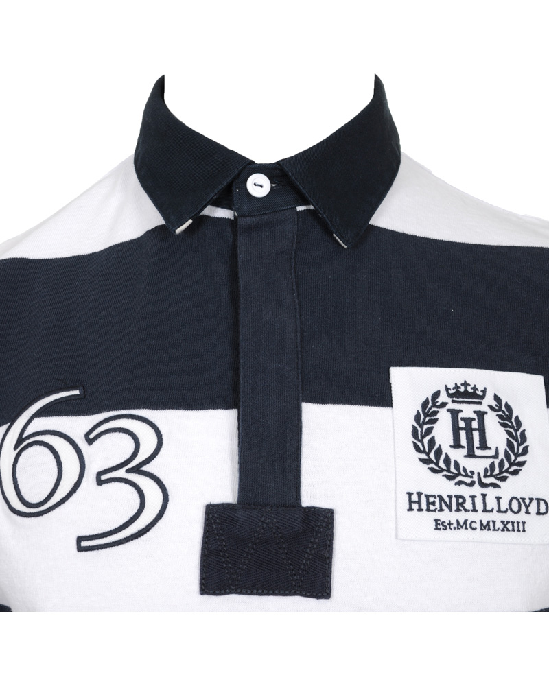 Homme | Pulls Et Tricots | Henri-Lloyd | Henri Lloyd Gennaker Classic Rugby Navy