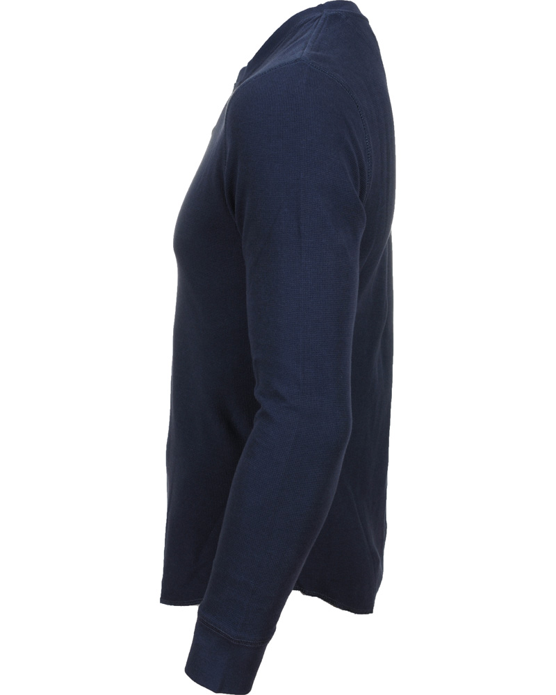 Homme | Pulls Et Tricots | Levi's | Levis Long Sleeve Slim Waffle Henly Dress Blues