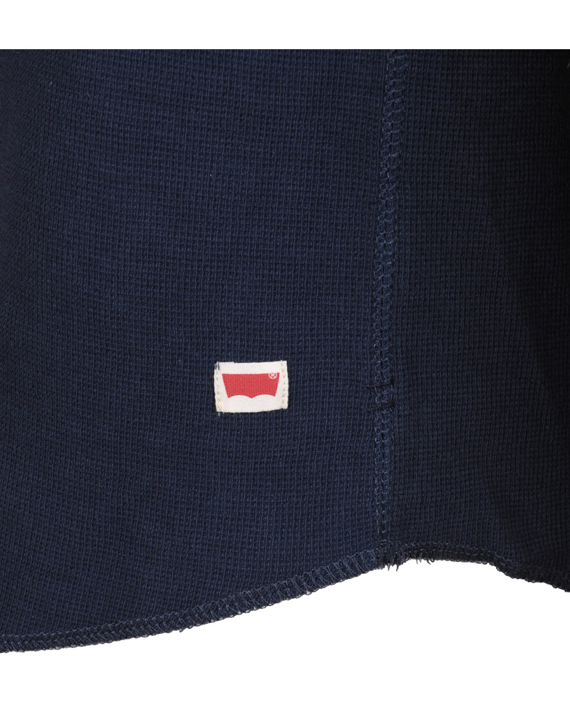Homme | Pulls Et Tricots | Levi's | Levis Long Sleeve Slim Waffle Henly Dress Blues