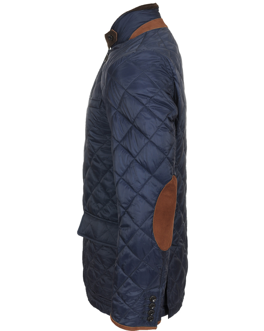 Homme | Manteaux Et Vestes | Oscar Jacobson | Tiberius Quilted Jacket Navy