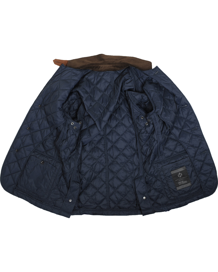 Homme | Manteaux Et Vestes | Oscar Jacobson | Tiberius Quilted Jacket Navy