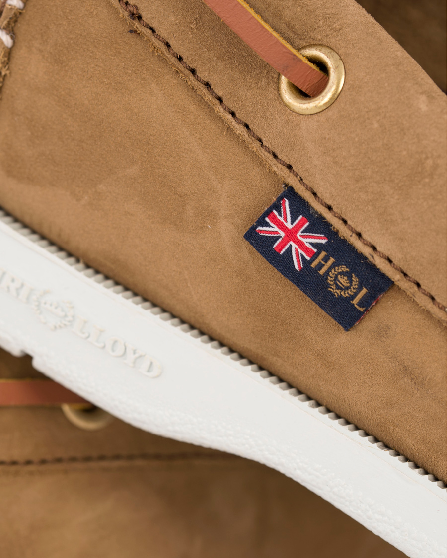 Heren | Henri Lloyd Arkansa Boat Shoe Brown Nubuck | Henri-Lloyd | Henri Lloyd Arkansa Boat Shoe Brown Nubuck