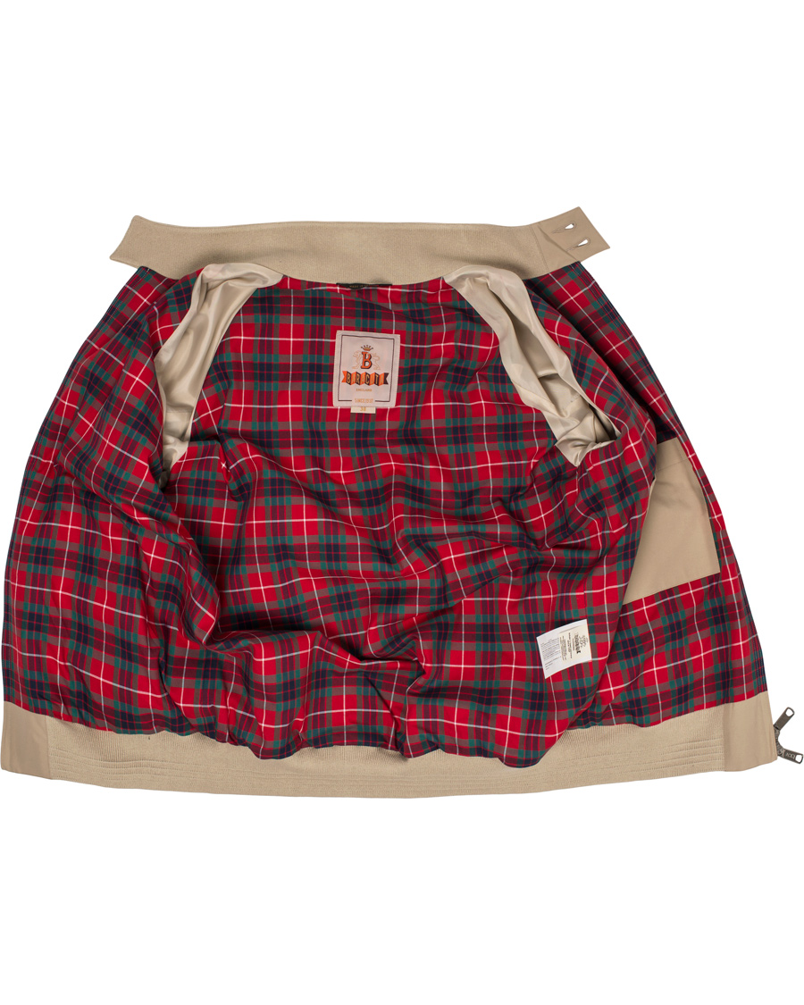 Homme | Manteaux Et Vestes | Baracuta | G9 Original Harrington Jacket Natural