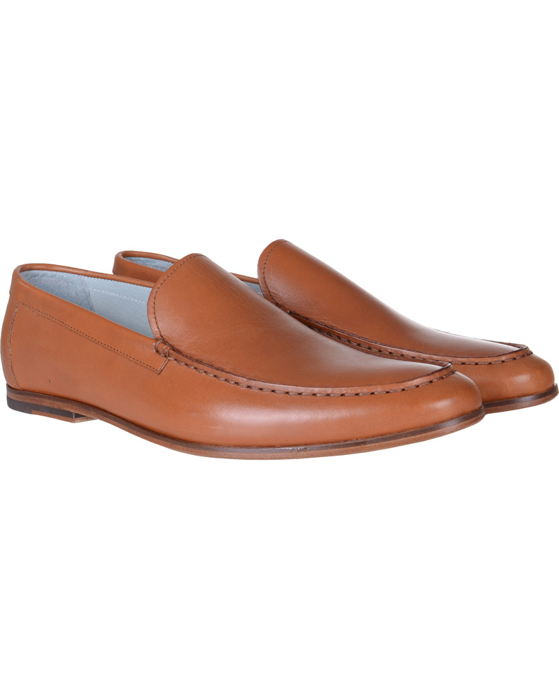 Homme | Tiger of Sweden Eton 02 Calf Leather Loafer Cognac | Tiger of Sweden | Eton 02 Calf Leather Loafer Cognac