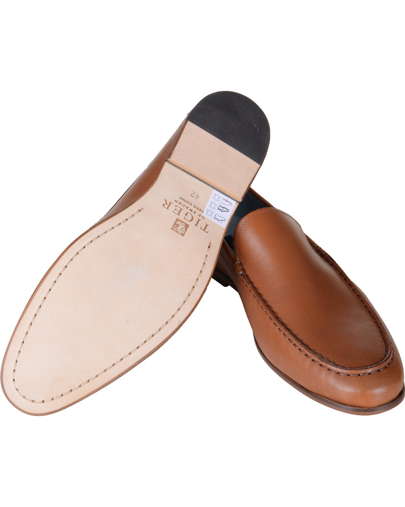 Homme | Tiger of Sweden Eton 02 Calf Leather Loafer Cognac | Tiger of Sweden | Eton 02 Calf Leather Loafer Cognac