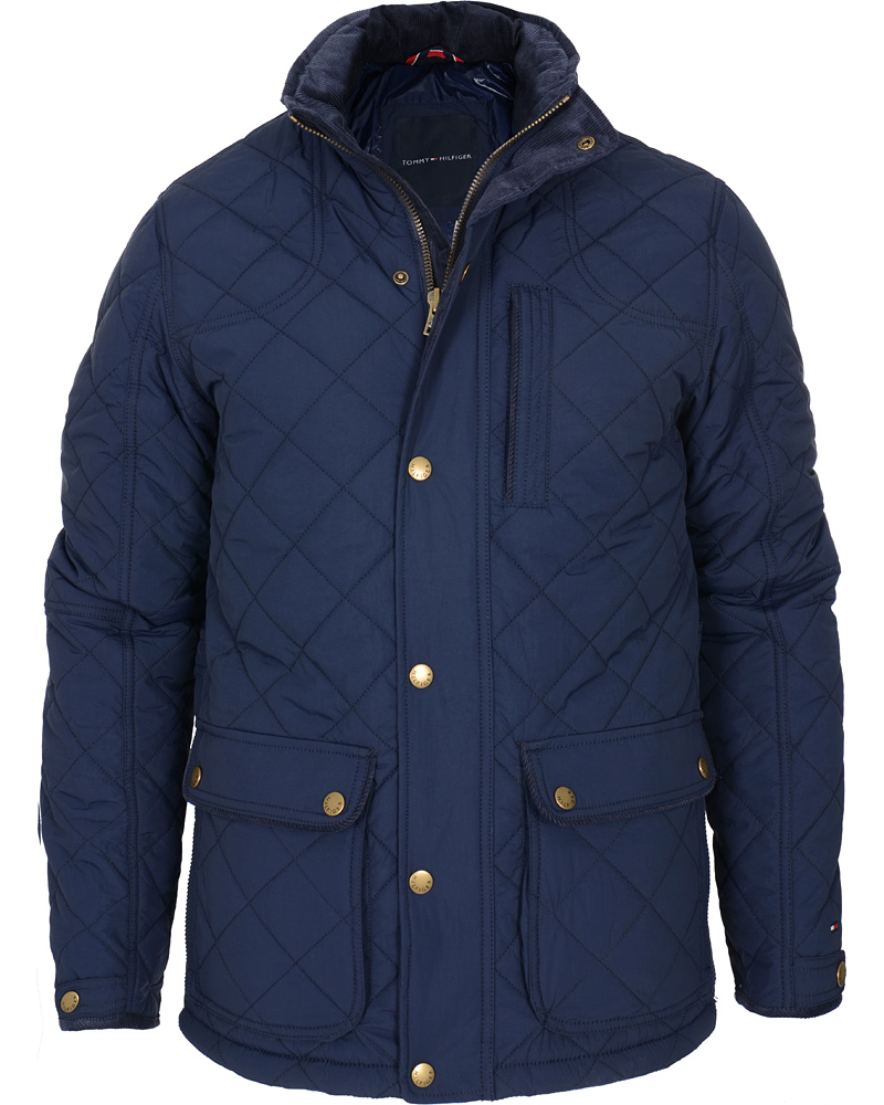 Homme | Manteaux Et Vestes | Tommy Hilfiger | Quilt Browning Jacket Delhi Navy