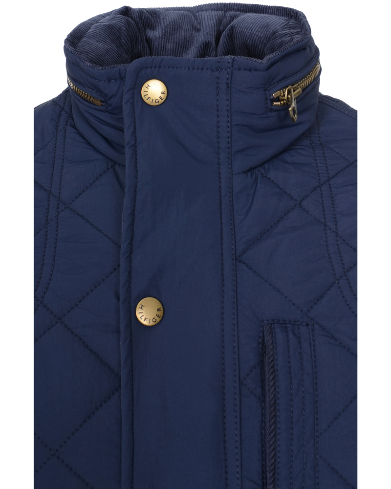 Homme | Manteaux Et Vestes | Tommy Hilfiger | Quilt Browning Jacket Delhi Navy