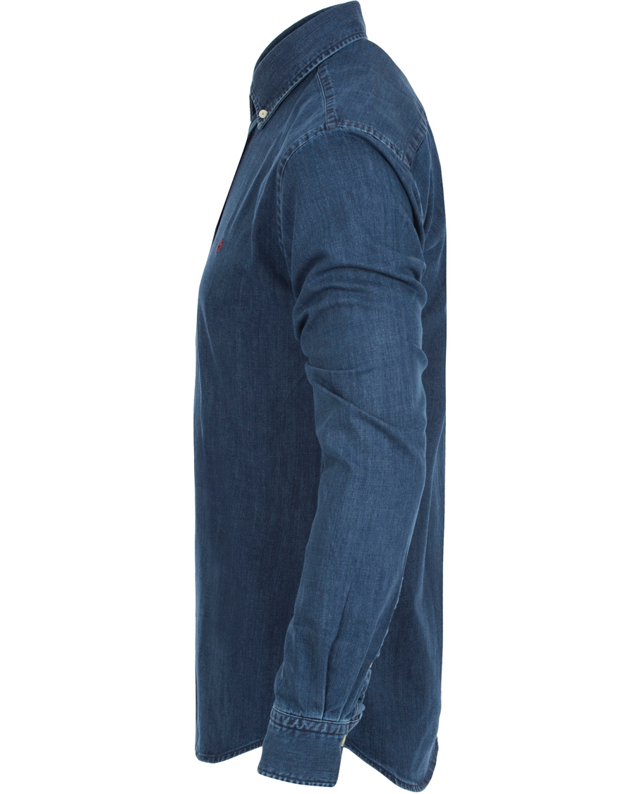 Homme | Chemises | Morris | Cary Grant Denim Shirt Navy