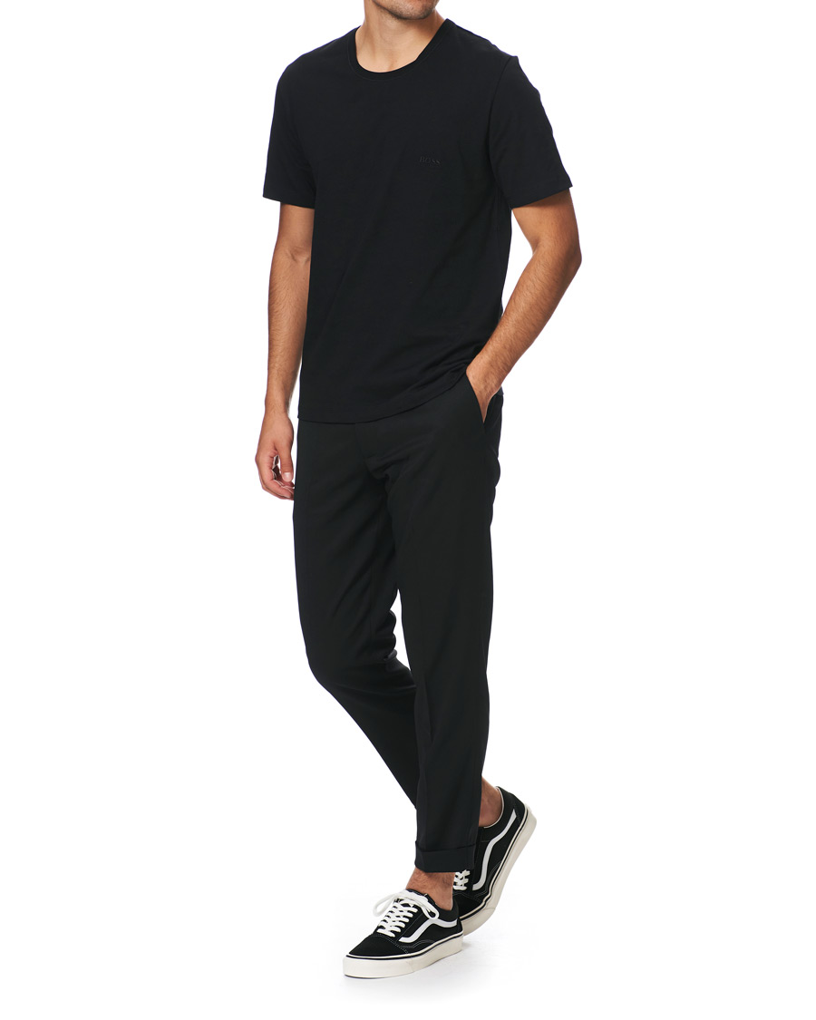 Heren | T-shirts | BOSS BLACK | BOSS 3-Pack Crew Neck T-Shirt Black