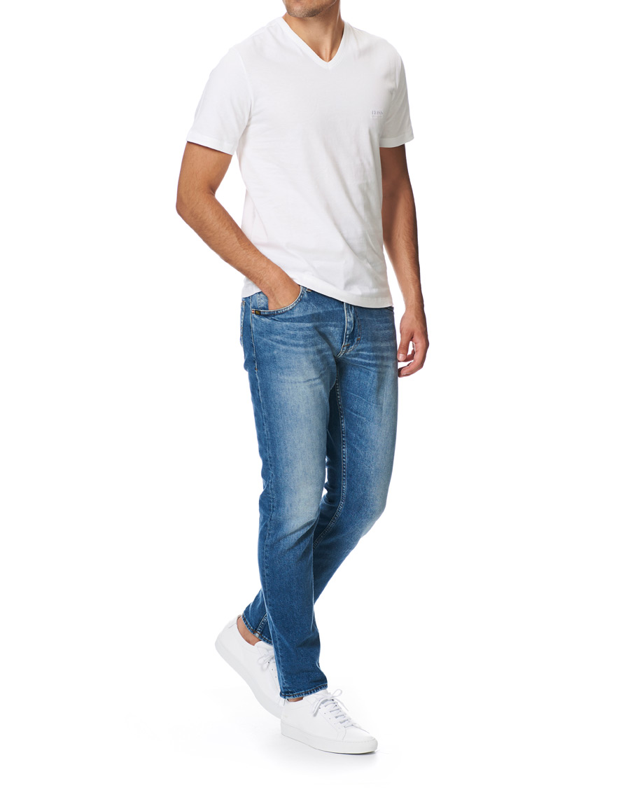 Homme | T-shirts | BOSS BLACK | BOSS 3-Pack V-Neck T-Shirt White