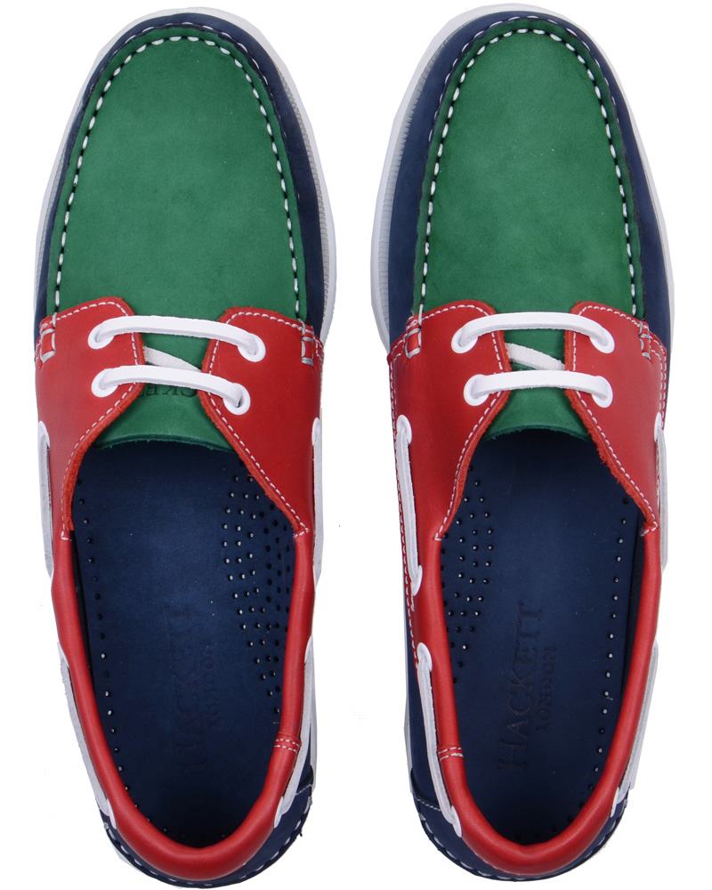 Heren | Hackett Three Colour Seglarsko Red/Green | Hackett | Three Colour Seglarsko Red/Green