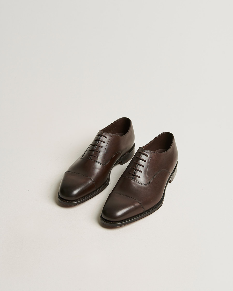 Heren | Oxfords | Loake 1880 | Aldwych Oxford Dark Brown Calf