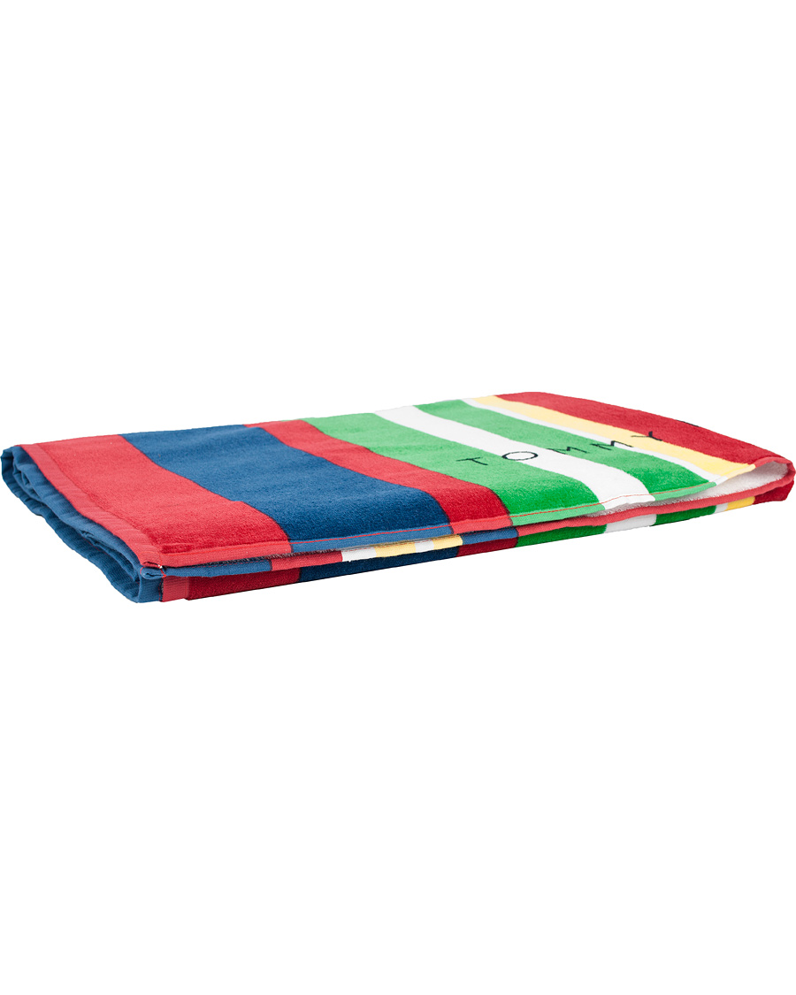 Homme | Tommy Hilfiger Handduk Kelly Green/Multi | Tommy Hilfiger | Handduk Kelly Green/Multi