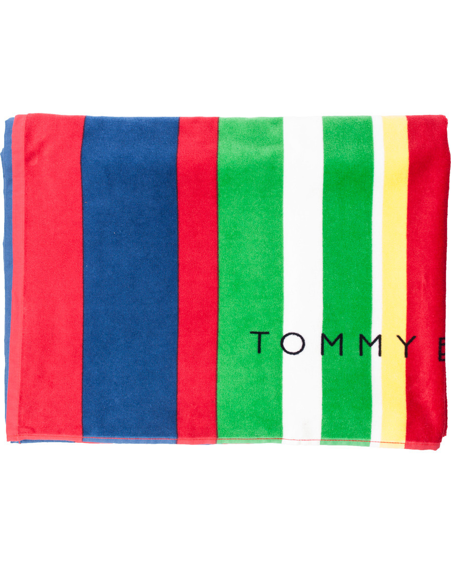 Homme | Tommy Hilfiger Handduk Kelly Green/Multi | Tommy Hilfiger | Handduk Kelly Green/Multi